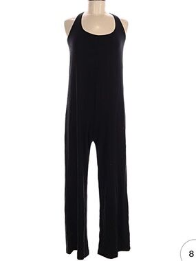 Reformation Jeans Black Jumpsuit